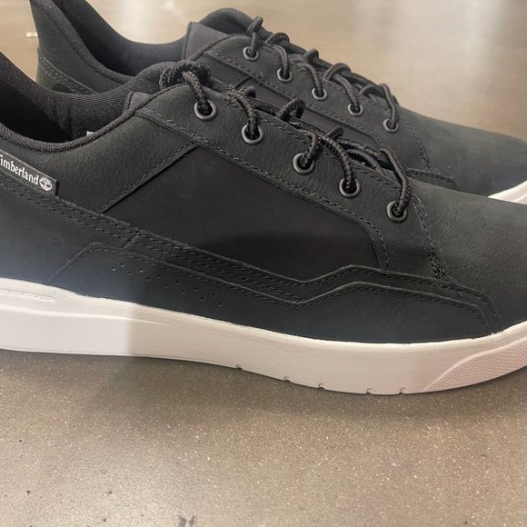 NEW TIMBERLAND MEN'S ALLSTON LOW LACE SNEAKER BLACK NUBUCK A69WD ALL SIZES - Picture 5 of 8